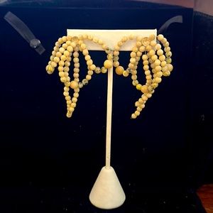 Anthropologie Bow earrings